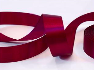 Лента атласная винная 2 см, 22 м Изображение Лента атласная винная 2 см, 22 м